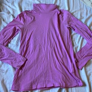 J crew Pink Turtleneck